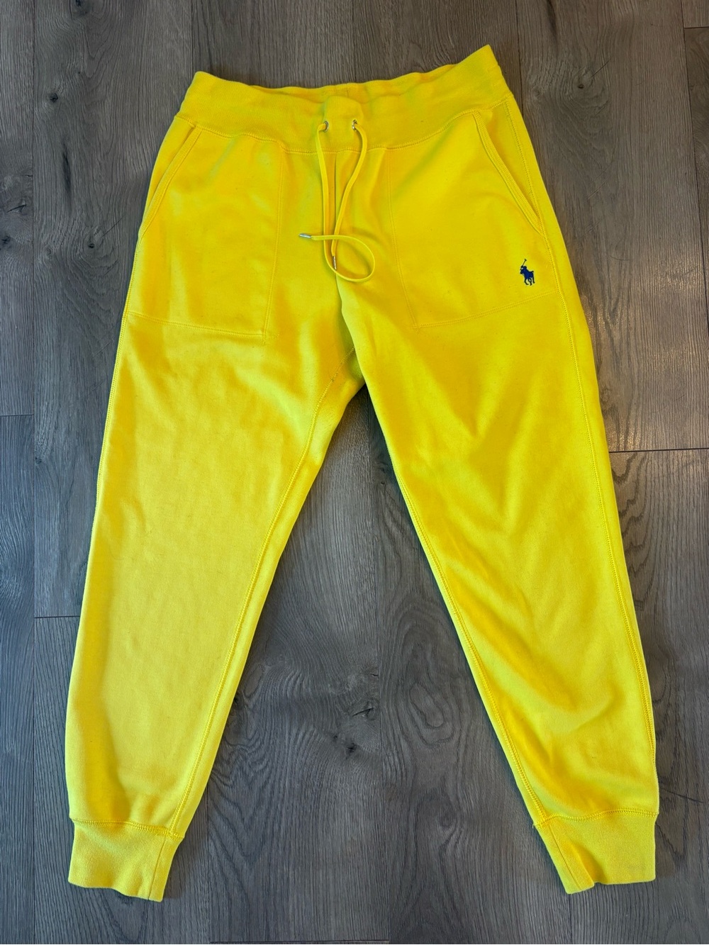 Polo by Ralph Lauren Women’s Bright Yellow Drawstring Sweatpants